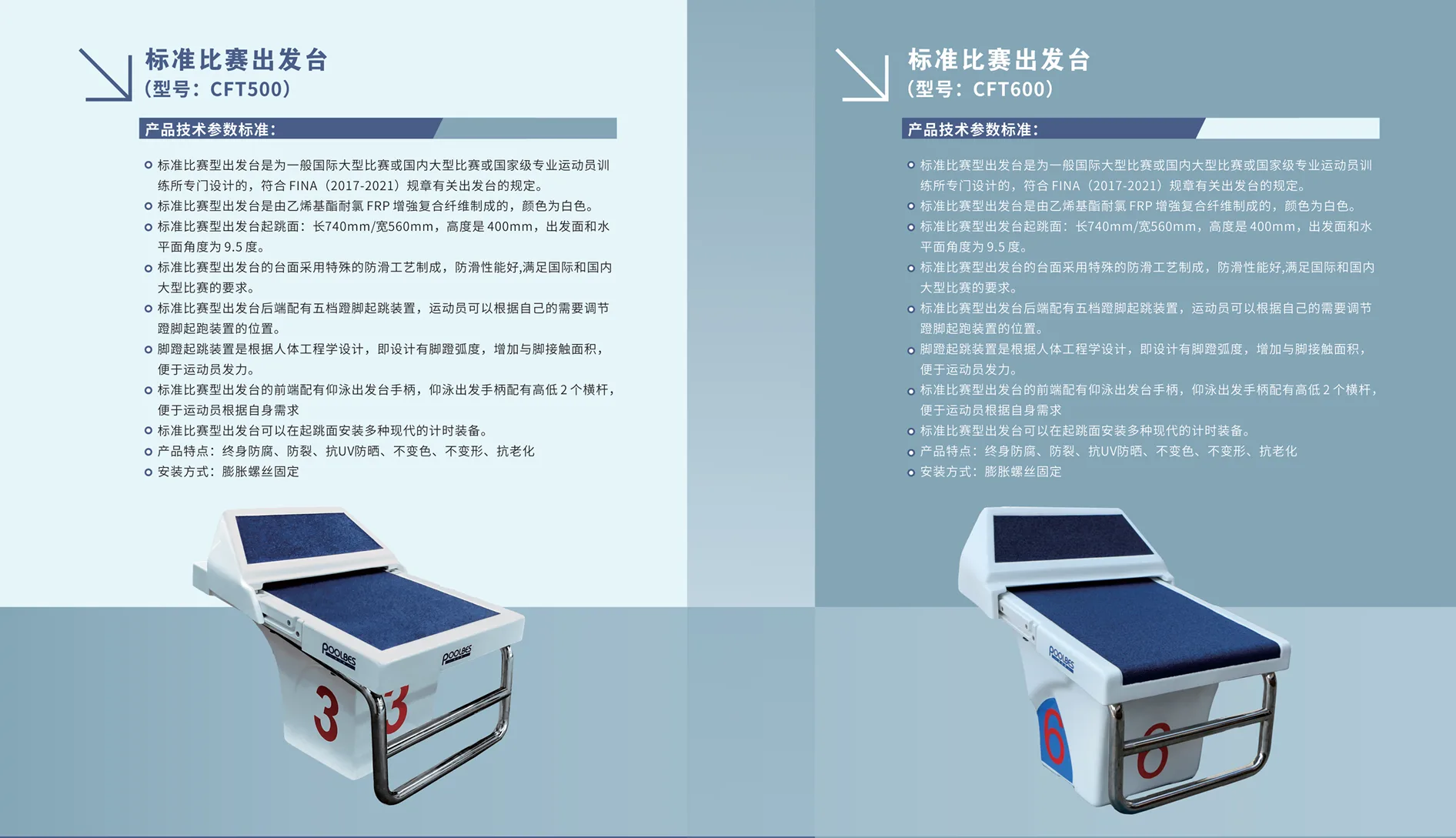标准比赛出发台