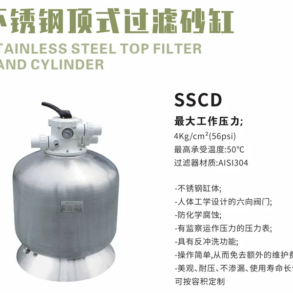 Stainless Steel Top Filter