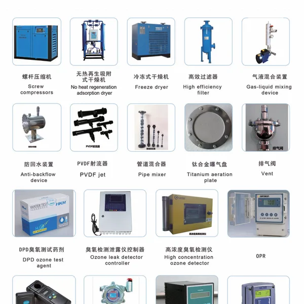Ozone Supporting Equipment